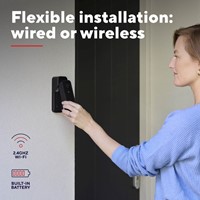 Deurbelcamera Trust DOORCAM-3000B Wi-Fi zwart-4