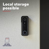 Deurbelcamera Trust DOORCAM-3000B Wi-Fi zwart-5