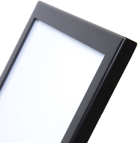 Menustandaard Office magnetisch acryl vak A4 zwart-1