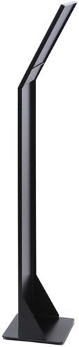 Menustandaard Office magnetisch acryl vak A4 zwart-2