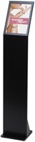 Menustandaard Office magnetisch acryl vak A4 zwart-4