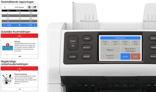 Biljettelmachine Safescan 2865-SC-5