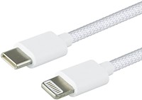 Kabel Green Mouse USB-C to Lightning data Woven 1m blisterverpakking-3