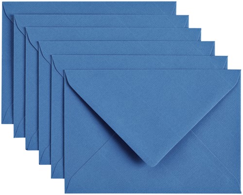 Envelop Papicolor C6 114x162mm donkerblauw