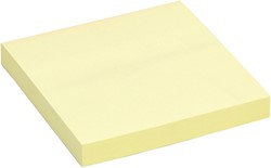 Memoblok Quantore 76x76mm geel