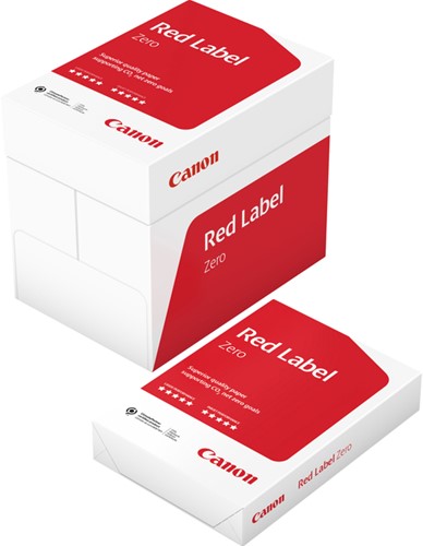 Kopieerpapier Red Label Zero A4 80 gr wit