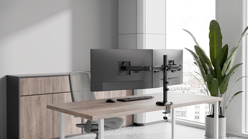 Monitorarm Neomounts NERO 2 schermen DS60 32 in zw