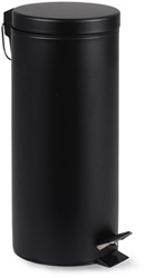 Afvalbak BRASQ pedaalemmer 30 liter zwart
