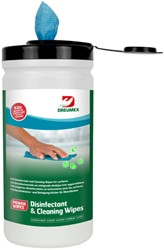 Desinfectiedoekjes Dreumex bus 170 stuks blauw