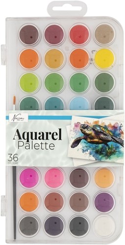 Aquarelverf Nassau fine art doos a 36 napjes