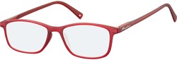 Bril Montana +0.00dpt blue Light filter rood