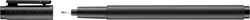 Viltstift edding 8011 rond cleanroom F zwart