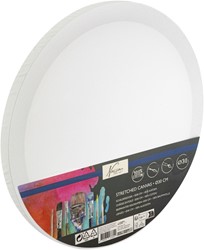 Canvas Nassau fine art rond 30cm katoen