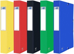 Elastobox Oxford Eurofolio A4 40mm assorti