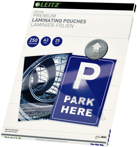 Lamineerhoes Leitz iLAM A3 2x250micron 25stuks
