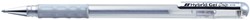 Gelschrijver Pentel K118 zilver 0.3mm