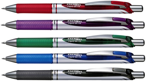 Gelschrijver Pentel Energel BL77 groen 0.4mm-2