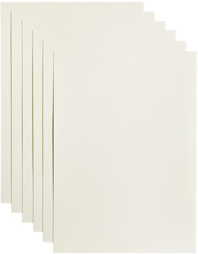 Kopieerpapier Papicolor A4 200gr 6vel anjerwit