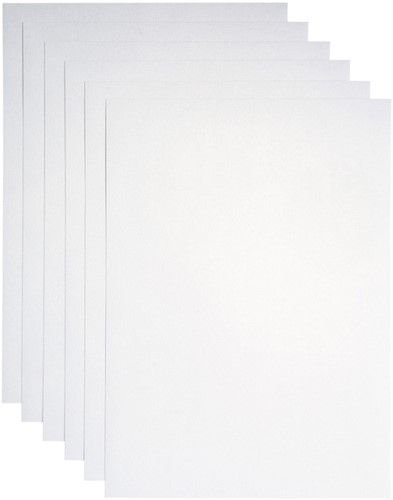 Kopieerpapier Papicolor A4 120gr 6vel metallic parelwit