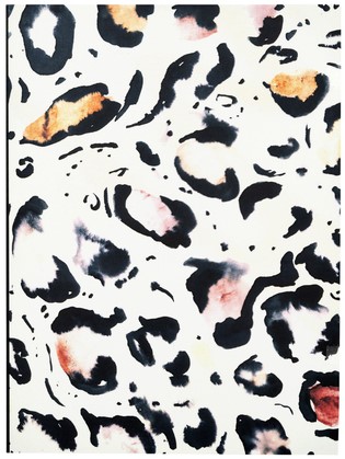 Notitieboek A6 met allover cheetah print