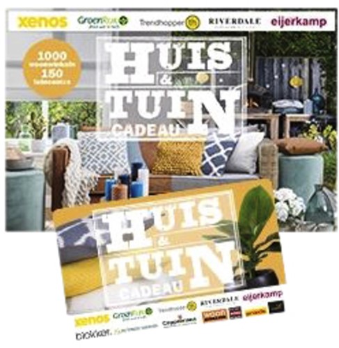 Cadeaukaart LEEG env Huis&Tuin