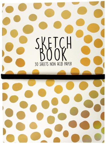 Schetsboek A4 Glitter & Glamour