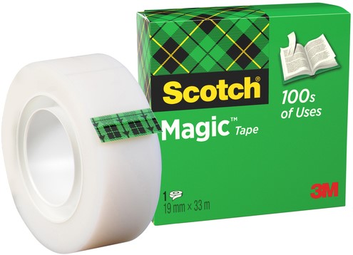 Plakband Scotch Magic 810 19mmx33m onzichtbaar mat-2