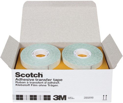 Dubbelzijdige plakband Scotch ATG924 12mmx33m