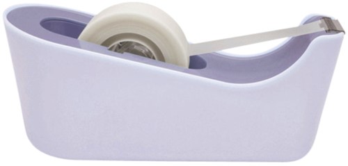 Plakbandhouder Scotch C18 lavendel + 1rol magic tape 19mmx33m-2