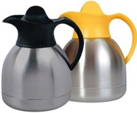 Thermoskan Biaretto theekan 1liter roestvrijstaal gele dop-2