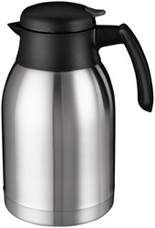 Thermoskan Bravilor dubbelwandig 2 liter RVS-zwart
