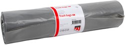 Afvalzak Quantore LDPE T50 60L grijs extra stevig 60x90cm 25 stuks