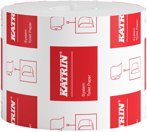 Toiletpapier Katrin System 2-laags wit 36rollen