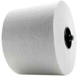 Toiletpapier BlackSatino Original ST10 systeemrol 2-laags 100m wit 313830