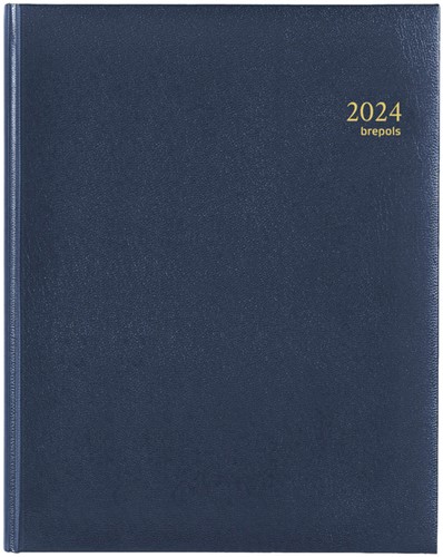 Agenda 2024 Brepols Concorde Lima 7dag/2pagina's blauw