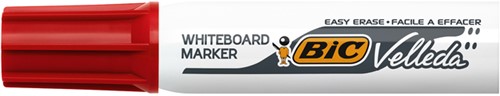 Whiteboardmarker Bic Velleda 1781 schuin large rood