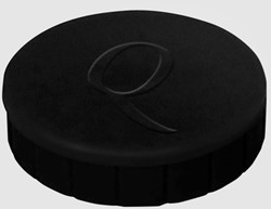Magneet Quantore 20mm 300gram zwart 10stuks