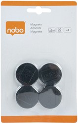 Magneet Nobo 30mm 700gr zwart