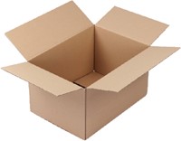 Verzenddoos CleverPack enkelgolf 430x305x250mm bruin 10stuks