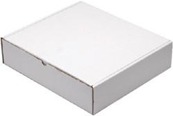 Postpakket CleverPack golfkarton 330x300x80mm wit 5stuks