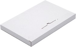 Brievenbusbox CleverPack A4 350x230x26mm karton wit 5stuks