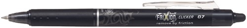 Rollerpen PILOT Frixion Clicker zwart  0.35mm