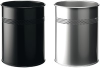 Papierbak Durable 3300-23 15liter 30mm perforatie zilver-2