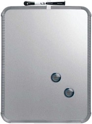Whiteboard Nobo Slim Line 22x28cm zilver