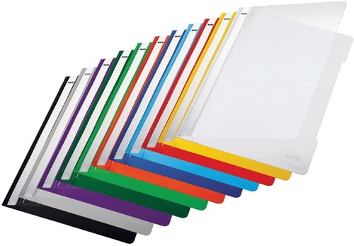 Snelhechter Leitz standaard A4 PVC wit-2