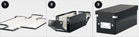 Sorteerbox Leitz WOW Click & Store 280x100x370mm wit-3