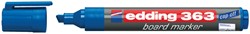 Viltstift edding 363 whiteboard schuin 1-5mm blauw