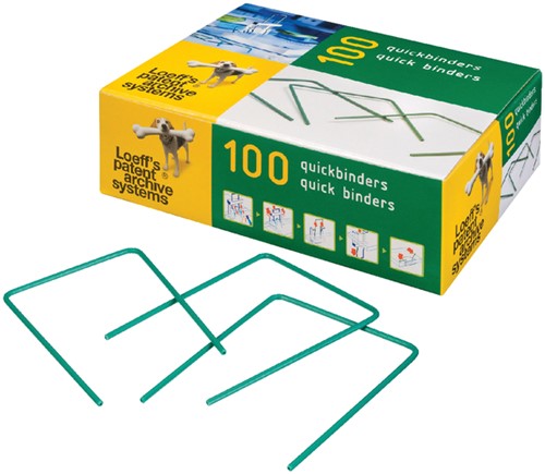 Bundelbeugel Loeff 1215 Quickbinder 100mm groen