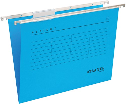 Hangmap Alzicht A4 frontaal V-bodem blauw