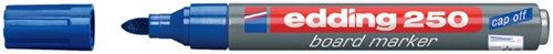 Viltstift edding 250 whiteboard rond 1.5-3mm blauw